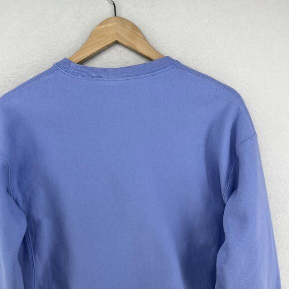 CHAMPION Sweatshirt Adult M REVERSE WEAVE Crewneck Fleece Y2K Pullover Blue - Picture 6 of 13